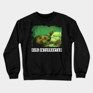 Susanna S Story Unveiled Girl Interrupted Visuals Crewneck Sweatshirt